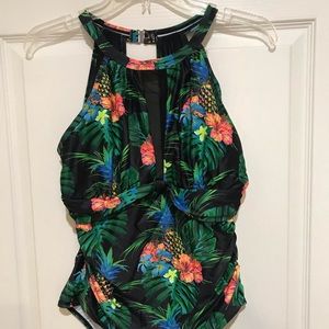 tropical bathing suit